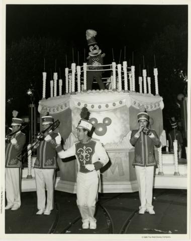 Mickey's 60th Birthday Parade 8x10 Promotional Press Photograph (1988) - ID: aug22012 Disneyana