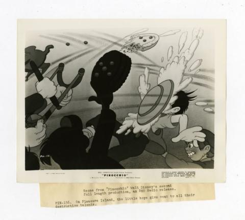 1940 Pinocchio Pleasure Island Mischief Theatrical Release Promotional Photograph - ID: aug22109 Walt Disney