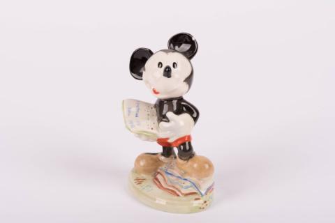 Cheese for the Millions Mickey Mouse Ceramic Figurine by Beswick (c.1952-1968) - ID: bes0002mick Disneyana