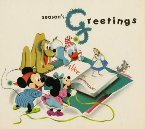 Walt Disney Studios Christmas Card (1950) - ID: dec22078 Walt Disney