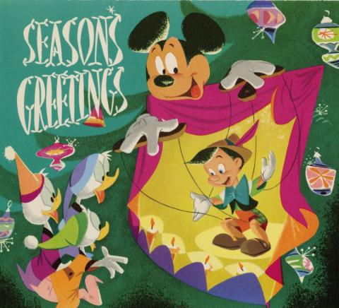 Walt Disney Studios Christmas Card (1953) - ID: dec22081 Walt Disney
