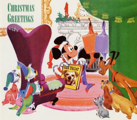 Walt Disney Studios Christmas Card (1957) - ID: dec22084 Walt Disney