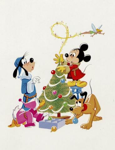 Walt Disney Studios Christmas Card (1982) - ID: dec22087 Walt Disney