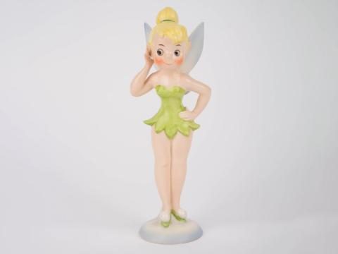 Tinker Bell Ceramic Figurine by Goebel (1959) - ID: dec22128 Disneyana