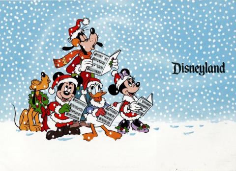 Walt Disney Company Christmas Card (1989) - ID: dec22196 Walt Disney