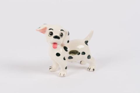 1960s 101 Dalmatians Rolly Ceramic Figurine by Enesco - ID: enesco00112rolly Disneyana
