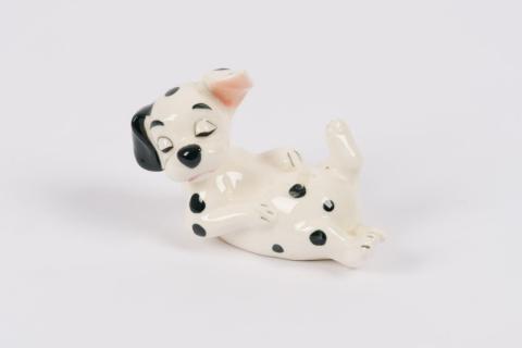 1960s 101 Dalmatians Jolly Ceramic Figurine by Enesco - ID: enesco00113jolly Disneyana