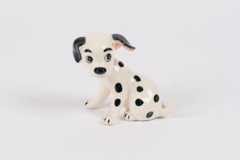1960s 101 Dalmatians Lenny Ceramic Figurine by Enesco - ID: enesco00114lenny Disneyana
