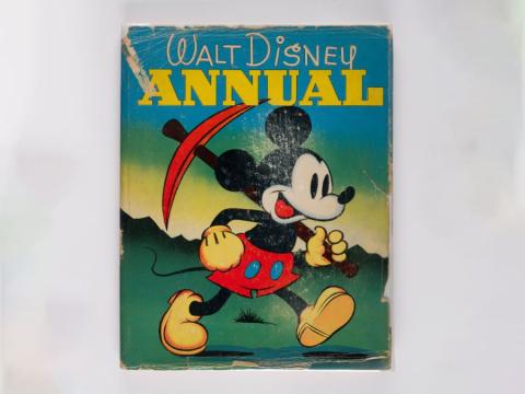 1937 Walt Disney Annual Hardbound Storybook by Whitman Publishing - ID: feb23283 Disneyana