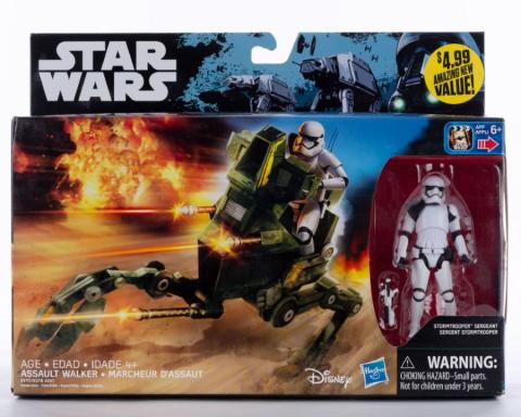 Star Wars Stormtrooper & Assault Walker Figurines (2016) - ID: feb24009 Pop Culture