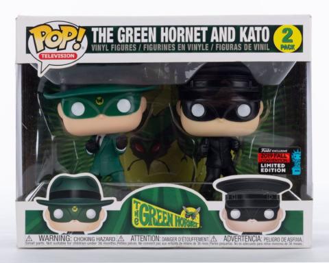 2019 NYCC Exclusive "The Green Hornet & Kato" Funko Pop - ID: feb24011 Pop Culture