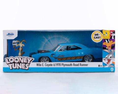 Hollywood Rides Wile E. Coyote & 1970 Plymouth Road Runner by Jada Toys (2021) - ID: feb24024 Pop Culture