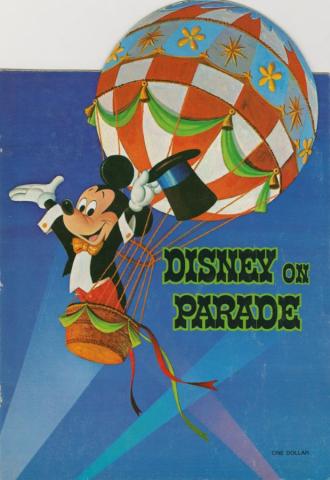 Disney on Parade Event Program (1971) - ID: feb24125 Disneyana