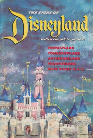 The Story of Disneyland Opening Year Guidebook (1955) - ID: feb24129 Disneyana