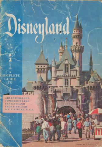 A Complete Guide to Disneyland Souvenir Guidebook (1956) - ID: feb24132 Disneyana
