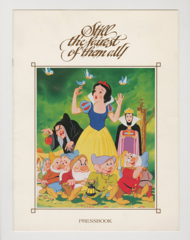 Snow White and the Seven Dwarfs Re-Release Press Book (1983) - ID: feb24138 Walt Disney