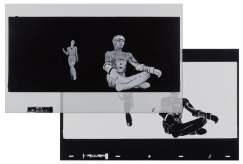 TRON & Yori Dual Layer Ektachrome Production Effect Cel (1982) - ID: feb24205 Walt Disney