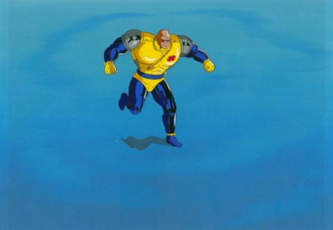 X-Men "Cold Comfort" Strong Guy Production Cel (1995) - ID: feb24329 Marvel