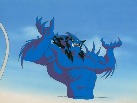 X-Men "The Fifth Horseman" Beast Production Cel and Drawing (1997) - ID: feb24430 Marvel