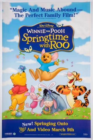Winnie the Pooh Springtime with Roo One-Sheet Poster (2004) - ID: febdisney22278 Walt Disney