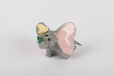 Dumbo Ceramic Figurine by Hagen Renaker (c.1950s) - ID: hagen0006dum Disneyana