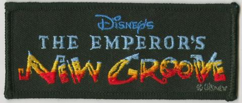 The Emperors New Groove Cast and Crew Embroidered Patch (2000) - ID: jan23172 Walt Disney