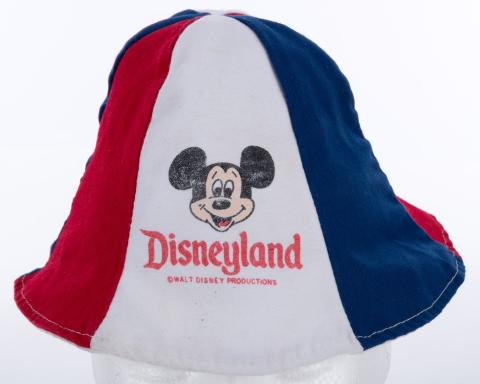 Disneyland Souvenir Child's Bucket Hat (c.1970s) - ID: jan24074 Disneyana