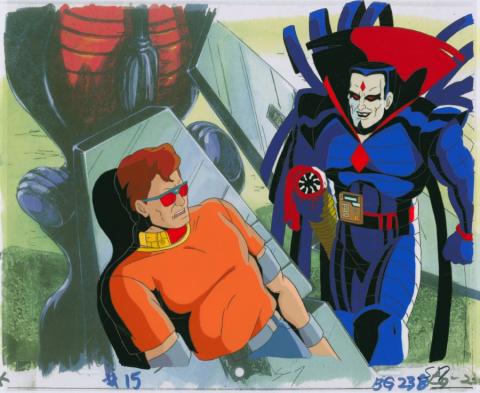 X-Men "Till Death Do Us Part, Part 2" Cyclops and Mister Sinister Production Cel (1993) - ID: jan24192 Marvel