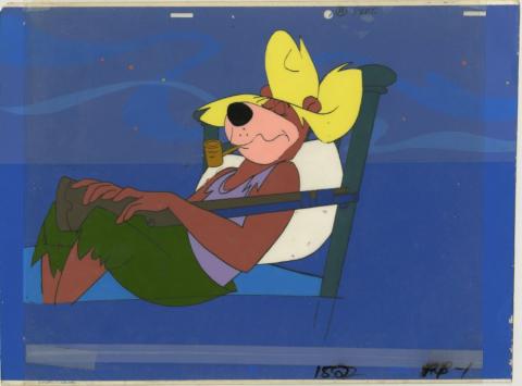 The Hillbilly Bears Paw Rugg Production Cel (c. 1960s) - ID: janhillbilly6821 Hanna Barbera