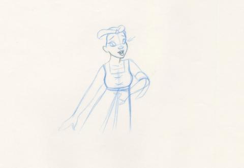 The Princess and the Frog Tiana Production Drawing (2009) - ID: jul22191 Walt Disney