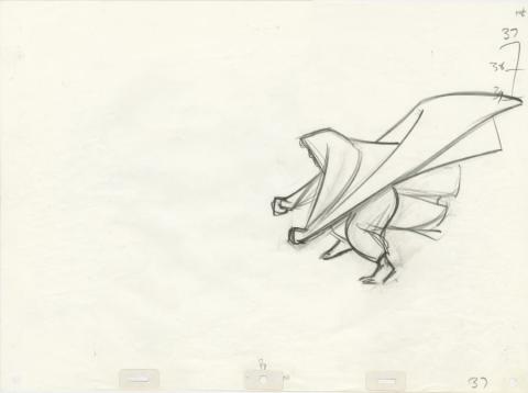 Aladdin One Jump Ahead Production Drawing (1992) - ID: jul22196 Walt Disney