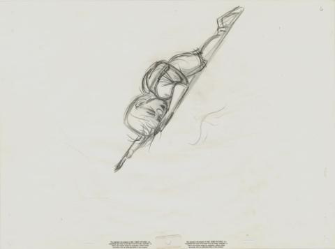 The Rescuers Down Under Cody Production Drawing (1990) - ID: jul22350 Walt Disney