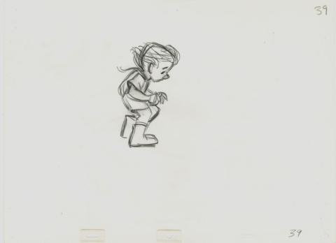The Rescuers Down Under Cody Production Drawing (1990) - ID: jul22353 Walt Disney
