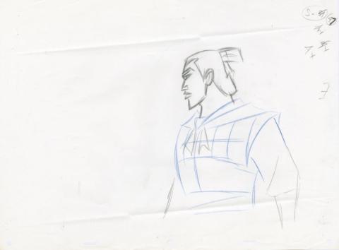 Mulan Shang Production Drawing (1998) - ID: jul22393 Walt Disney