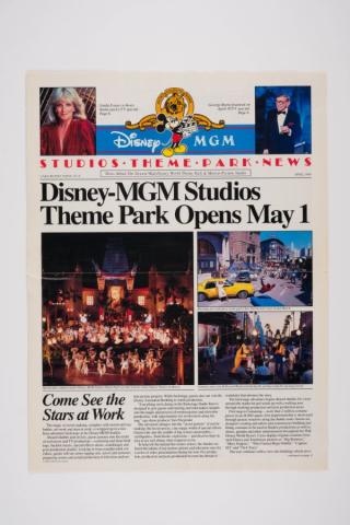 Disney-MGM Studios Theme Park News Publication (1989) - ID: jul22423 Disneyana
