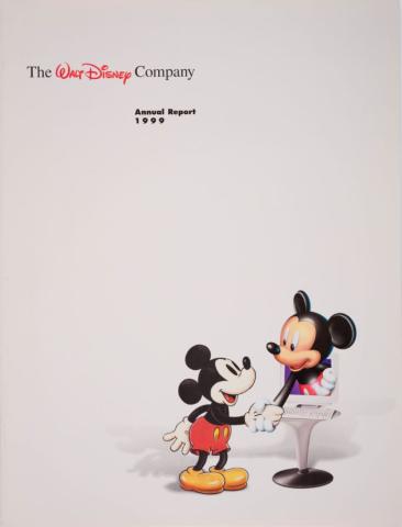 The Walt Disney Company 1999 Annual Report - ID: jul22466 Disneyana