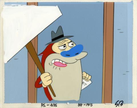 Ren and Stimpy Production Cel and Background (1995) - ID: jul22681 Nickelodeon