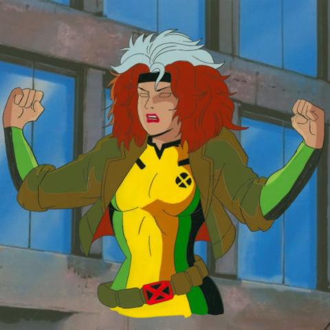 X-Men The Unstoppable Juggernaut Rogue Production Cel (1993) - ID: jul24012 Marvel