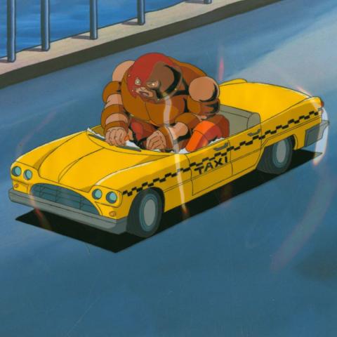 X-Men The Juggernaut Returns Production Cel (1995) - ID: jul24022 Marvel