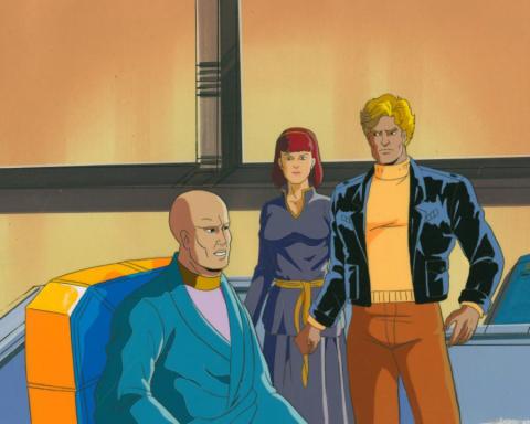 X-Men The Phoenix Saga, Part III: Cry of the Banshee Matching Production Cel and Background (1994) - ID: jul24051 Marvel