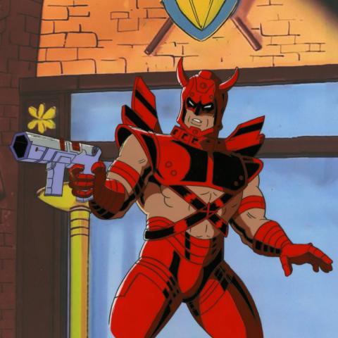 X-Men The Phoenix Saga, Part III: Cry of the Banshee Erik the Red Production Cel (1994) - ID: jul24055 Marvel