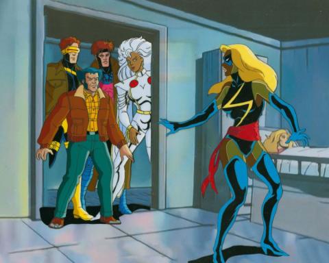 X-Men A Rogue's Tale Miss Marvel Transformation Production Cel (1994) - ID: jul24064 Marvel