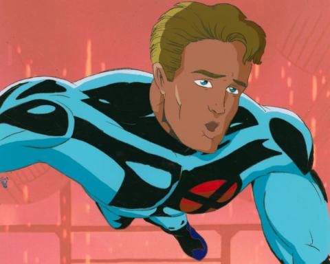 X-Men Cold Comfort Iceman Production Cel (1995) - ID: jul24092 Marvel