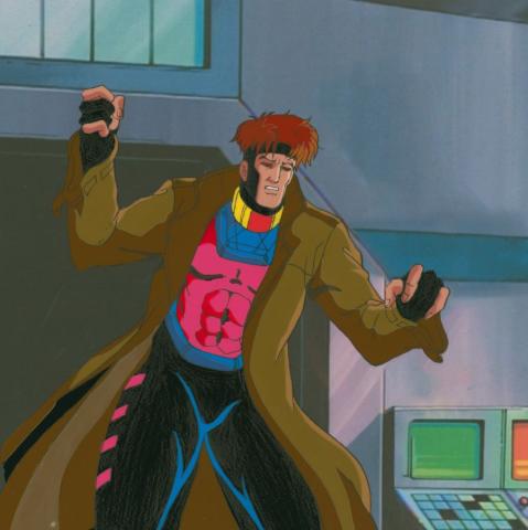 X-Men Sanctuary, Part II Gambit Production Cel (1995) - ID: jul24135 Marvel