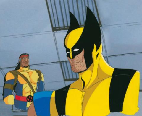 X-Men Days of Future Past, Part 1 Wolverine & Forge Production Cel (1993) - ID: jul24153 Marvel