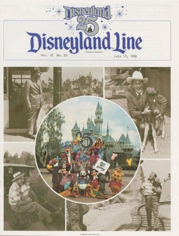 Disneyland Line Vol. 12 No. 29 July 17, 1980 - ID: julydisneyana19036 Disneyana