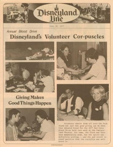 Disneyland Line Vol. 9 No. 26 June 30, 1977 - ID: julydisneyana19063 Disneyana