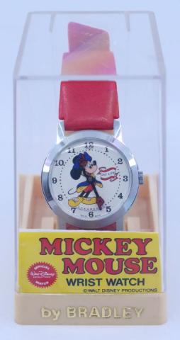 Mickey Mouse Bicentennial Watch by Bradley Time (c.1976) - ID: julydisneyana21150 Disneyana