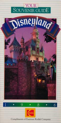 Disneyland Souvenir Guide by Kodak (1986) - ID: jun22134 Disneyana