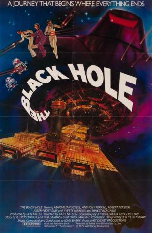 The Black Hole One-Sheet Promotional Poster  (1979) - ID: jun22220 Walt Disney